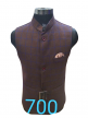 Gents Check Branded Nehru Jacket