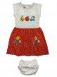 Fruit Printed Infant Frock for Wholesale