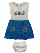Fruit Printed Infant Frock for Wholesale