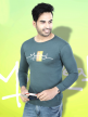 Branded Full Sleeves Round Neck Tshirt