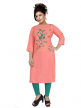 Women Reyon Hand Work Kurti