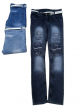 Manufacturer Girls Distress Jeans