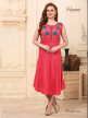 Reyon Lining Flair Work Kurti for Wholesale