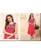 Reyon Lining Flair Work Kurti for Wholesale