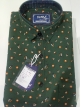 Mens twill print shirt