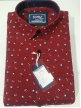 Mens twill print shirt