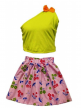 Printed Infant Tops with Skirts for Wholesale