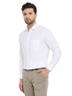 White Plain Regular Fit Cotton Formal Shirt