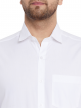 White Plain Regular Fit Cotton Formal Shirt