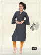 Online Women Plain Long Kurti