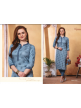 Silk Reyon Print Long Kurtis