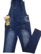 Girls Online Denim Dungarees