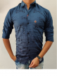 Mens Self Printed Shirt