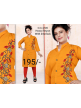 Embroidery with Collor Kurti Women