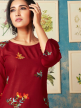 Women Embroidery Designer Kurti Set