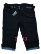 Girls Denim Capries with Belt