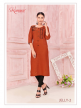 Women Embroidered Straight KurtI jelly