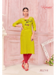 Women Embroidered Straight KurtI jelly