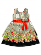 Buy Kids Printed Frock with Back Lace