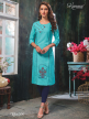 Fancy Liquid Reyon Straight Kurti