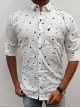 MEN CASUAL LYCRA PRINT SHIRT