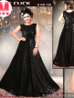 Black gown for women