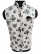 Mens Flower Printed Nehru Jacket