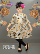 Printed Girls Frock for Wholesale 