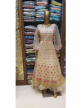 Net gown full size with resham work