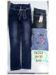 Girls Jeans with Distress Design