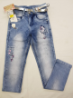 Girls Denim Distress Jeans for Wholesale