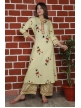 Embroidery Fancy Cotton Women Kurti Set