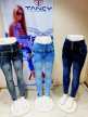 Ladies Branded Distress Look Jeans