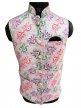 Branded Mens Multicolor Printed Nehru Jacket