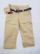 Girls Capri Plain with Belt