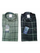 Online Branded Gents Indo Check Shirts