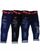 Boys Dobby Front Designer Jeans