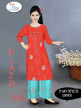 Branded Kurti with Palazzo Set for Girls