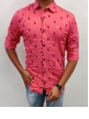 MEN CASUAL CELVERY REYON PRINT SHIRT