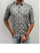 MEN CASUAL CELVERY REYON PRINT SHIRT