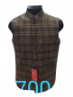 Mens Indo Check Nehru Jacket