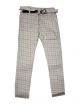 Kids Check Cotton Trousers for Wholesale