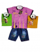 Kids Printed Baba Suits Branded