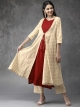 Ladies Branded Long Kurti Set