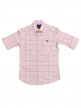 Branded Printed Shirt for Men light pink