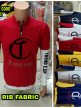 Branded Round Gents T-Shirts with Zip