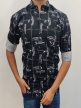 Mens Casual Daily Wear Printed Shirt