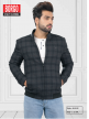 Mens Check Branded Jacket