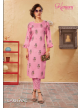 Womens Kurti with Palazzo with Handwork