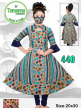 Girls Dot Printed Kurti Set for Wholesale